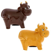 Копилка СГ "Коровка" 13см в ассортименте арт.754845