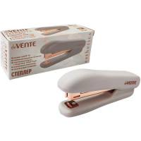 Степлер №10 (12л) пластиковый deVENTE Esthetics лавандово-пепельный с антистеплером арт.4142520 (Ст.)