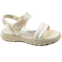 Босоножки для девочки (B&G) бежевый верх-искусственная кожа подкладка-искусственная кожа размерный ряд 31-36 арт.m-bg-8637-3L