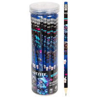 Карандаш черно-графитный deVENTE с ластиком HB Korokoro корпус трехгранный арт.5032500