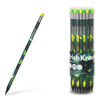 Карандаш чернографитный ErichKrause с ластиком Garden Pet HB трехгранный корпус арт.62772 (Ст.42)