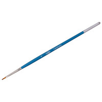 Кисть живописная синтетика (Гамма) №01 плоская арт 280618 08 01