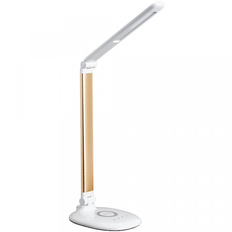 Светильник настольный на подставке UltraLIGHT (220V/9W/LED) арт.UL613 белый/золото