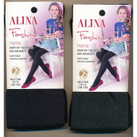 Колготки арт.48 СТ-02 AL 74% кашемир 17% полиамид  9%  эластан цвет ассорти (ALINA)