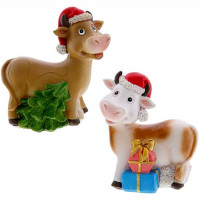 Копилка СГ "Коровка" 12см в ассортименте арт.753518