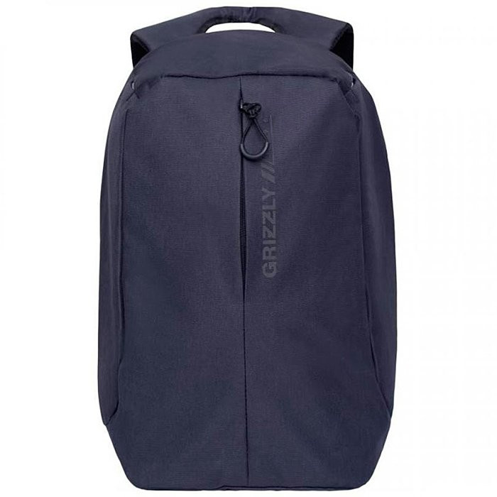 Рюкзак для мальчика (Grizzly) арт.RQ-920-1 черный 31х45х14 см