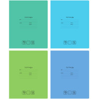 Тетрадь 12 листов линия (BG) Отличная ассорти арт Т5ск12 11766