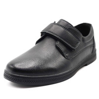 Полуботинки для мальчика (B&G) черный верх-искусственная кожа подкладка-искусственная кожа размерный ряд 31-36 артикул dz-8776-7A