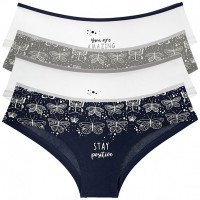 Трусы женские арт.3971MK размер 44(S) 100% хлопок цвет ассорти