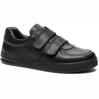 Полуботинки для мальчика (KEDDO) черный верх-натуральная кожа подкладка-натуральная кожа  артикул 538303/07-01