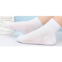 Носки детские для девочки арт.31-02 размер 20-24 80% хлопок 15% полиамид 5% cпандекс цвет белый (MORRAH)