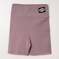 Велосипедки для девочки артикул Vln 42563 размерный ряд 32/128-44/164 цвет пыльно-розовый