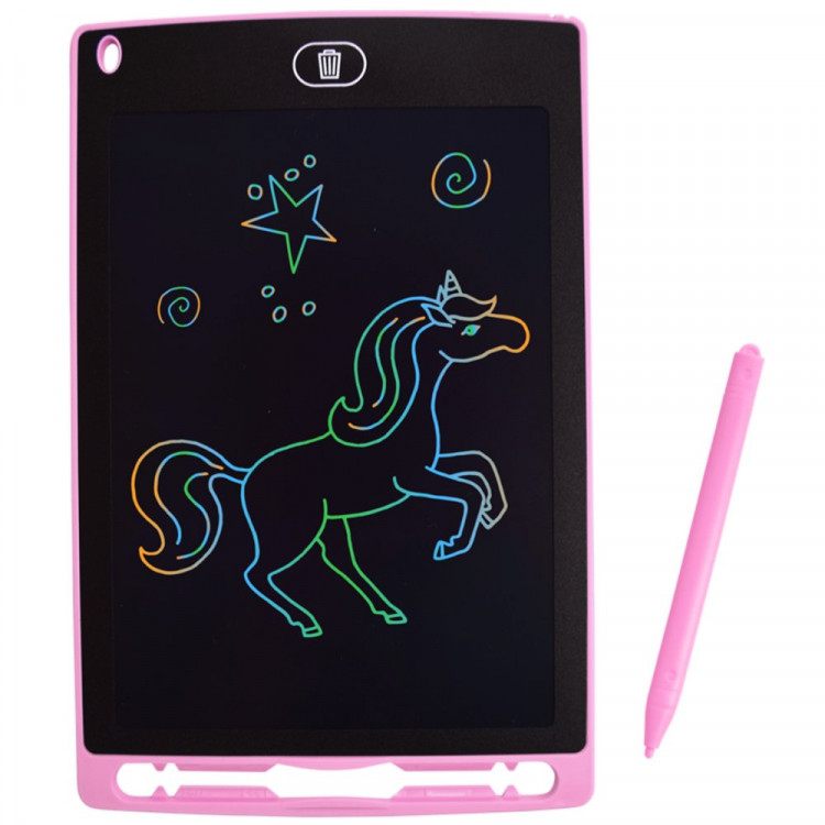 Планшет для рисования 10 дюймов 265x170 мм (deVENTE) стилус в комплекте розовый арт. 8174405