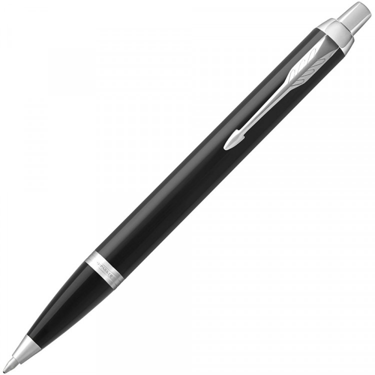Ручка шариковая подарочная (PARKER) IM Core K321, черный корп. с серебром, подар. коробка арт.457682/1931665