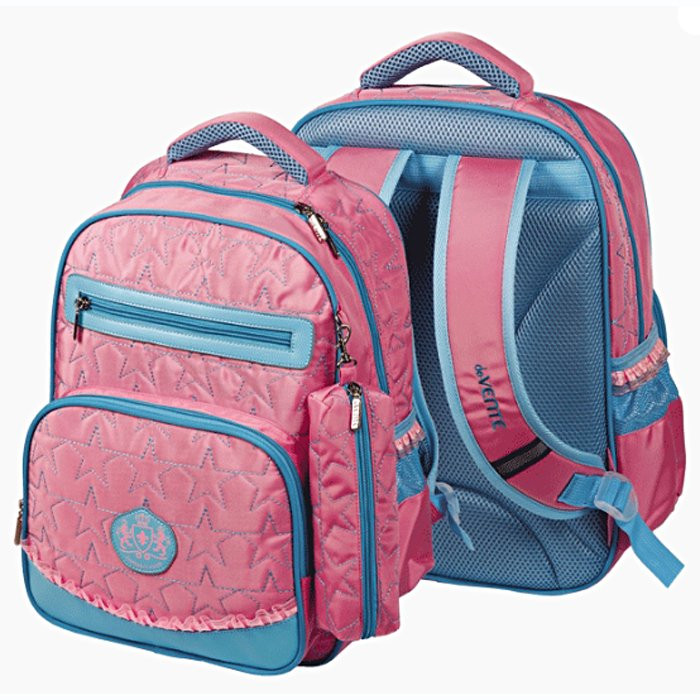 Рюкзак для девочки (deVENTE) Imperial Club. Розовый 39x30x14 см арт.7033881