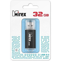 Флеш диск 32GB USB 2.0 Mirex UNIT, черный