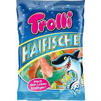 Жевательный мармелад Trolli 150гр Haifische акулы (Ст.24)