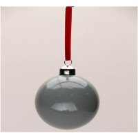 Шар пластик 08см глянцевый цв.серо-зеленый 171 арт.РШ2571