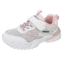 Кроссовки для девочки (TOM.MIKI) розовый верх-текстиль подкладка-текстиль размерный ряд 27-32 арт. RR1604_B-9785-A