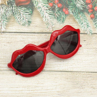 Очки карнавальные "Поцелуй" 14,2*5,6см арт.774-225