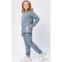 Костюм спортивный для девочки арт.Деника размер 30/116-42/158 цвет серо-голубой