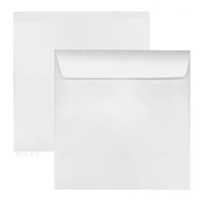 Конверт белый для CD бумажный без окна