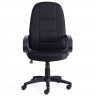 Кресло для руководителя пластик/ткань СН747 черный (11)