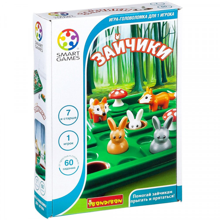 Игра настольная Зайчики (Bondibon) арт.ВВ2185