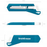 Нож канцелярский 13мм ErichKrause Shark Mini Reef auto-lock арт.62756 (Ст.50)