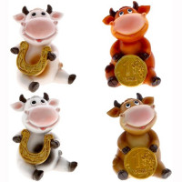 Копилка СГ "Коровка" 10,5см в ассортименте арт.753526