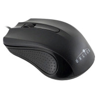 Мышь проводная Oklick 225M черный оптическая