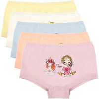 Трусы для девочки арт.465064 размер 36/146-152 (10/11 лет) цвет ассорти 100% хлопок