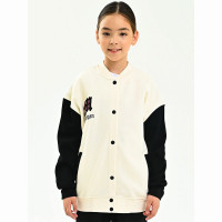 Бомбер утепленный для девочки (MULTIBREND) арт.10492 размер 38/146-44/164 цвет бежевый