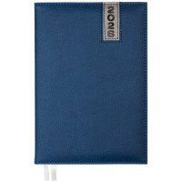 Ежедневник А5 2026 к/з deVENTE "Vertical" синий, 168л, 2 ляссе арт.2232600