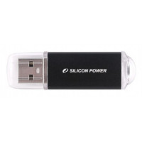 Флеш диск 64GB USB 2.0 Silicon Power Ultima II, черный