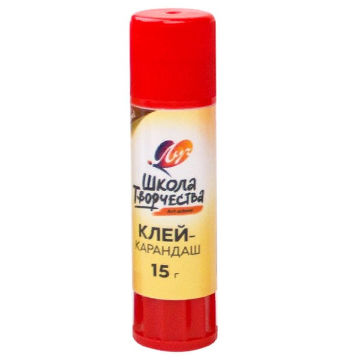 Клей-карандаш 15г Луч "Школа творчества" арт.29С 1736-08 (Ст.)