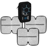 Пенал 3 отделения (deVente) 205х120мм Super Division конгревное тиснение арт.7013514