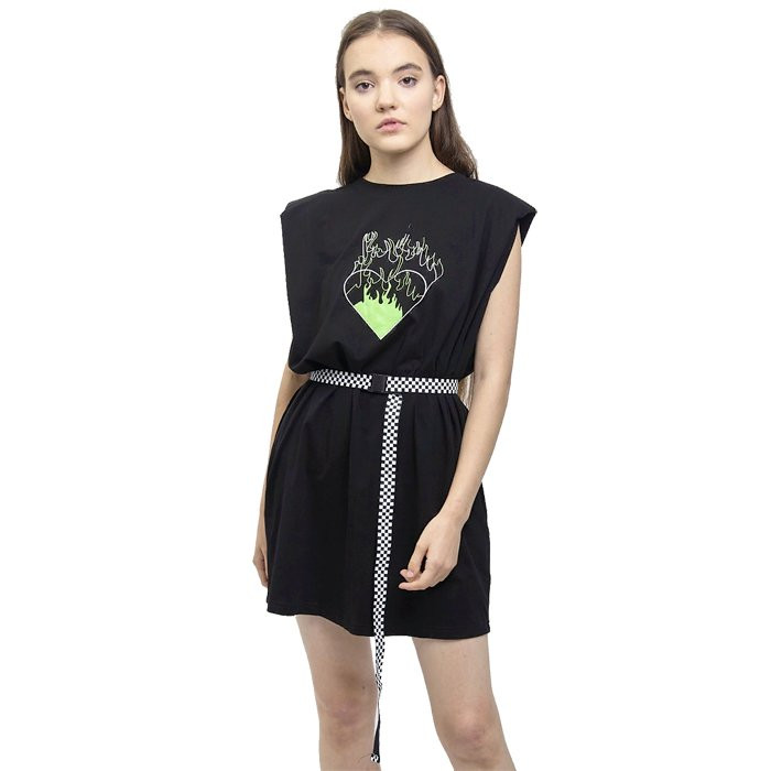 Платье для девочки арт.Miasin DR20212  размер 36/140-46/170  цвет черный