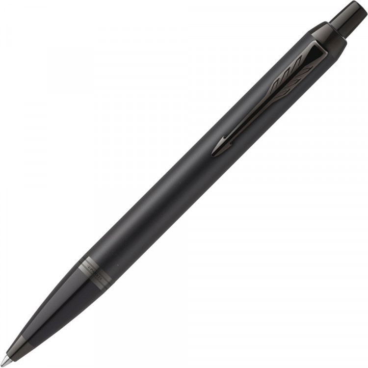 Ручка шариковая подарочная (PARKER) IM Achromatic K317, черный матовый корпус, подар коробка арт.1829025/2127618